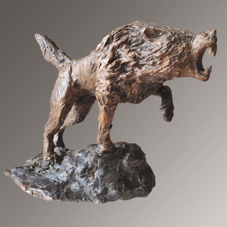 loup - BRONZES CREUX